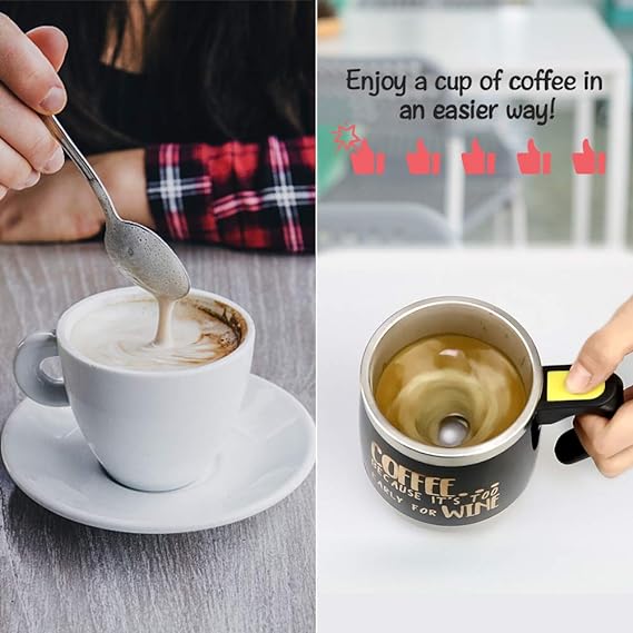 Self Stirring Mug - Zabcart