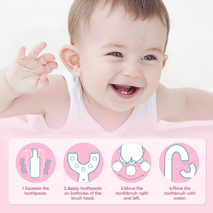 Kids U-Shaped Toothbrush - Zabcart