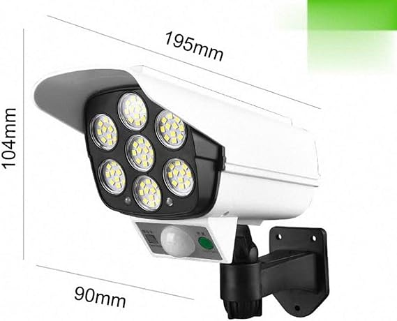 SOLAR MOTION SENSOR LIGHT LAMP - Zabcart