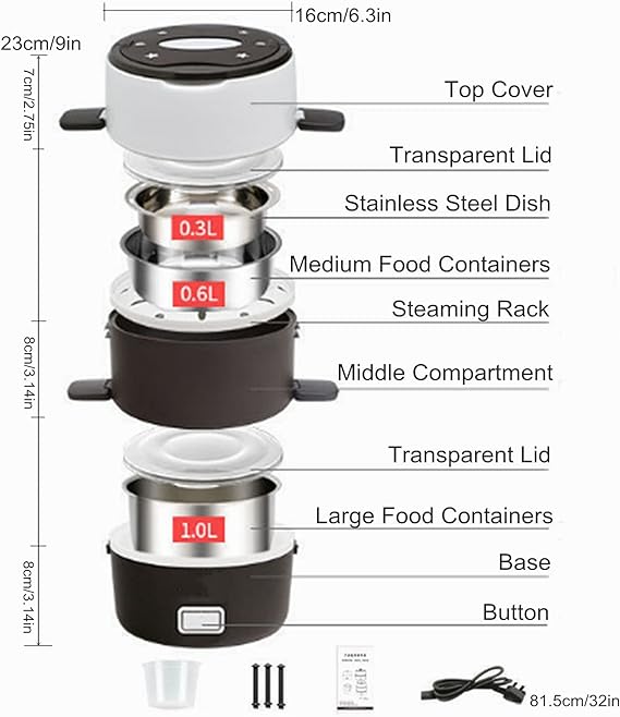Electric Food Container - Zabcart