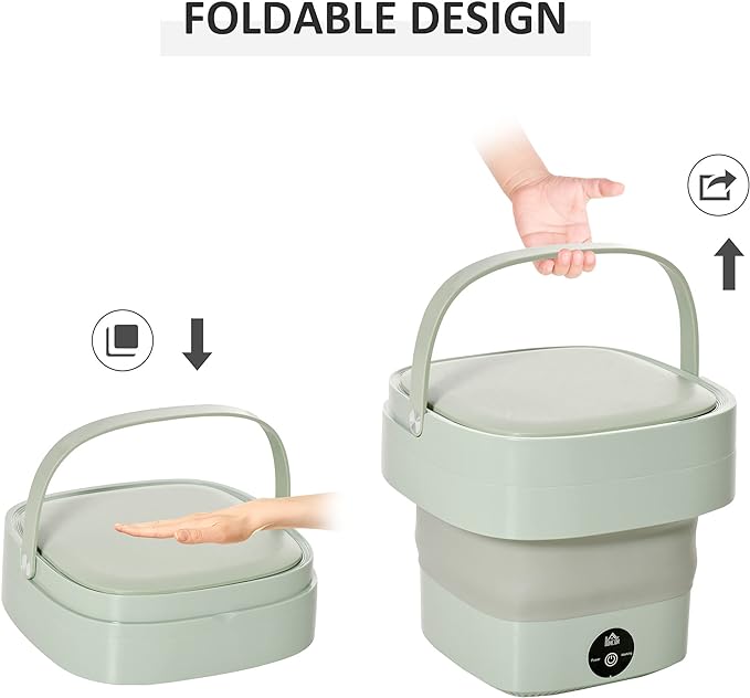 Foldable Mini Laundry Machine - Zabcart