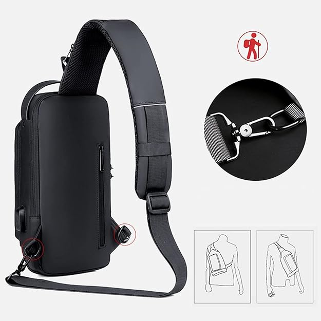 Multifunction Sling Bag - Zabcart