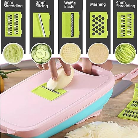 Vegetable Slicer And Cutter Kit - Zabcart
