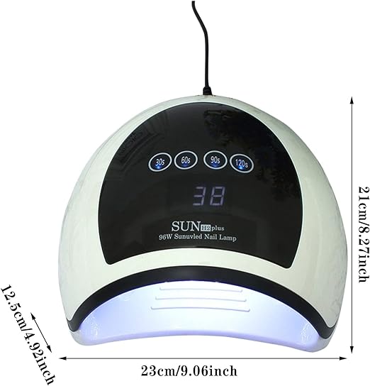 LED Caring Nail Lamp - Zabcart