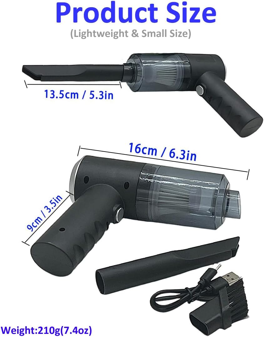 Portable Handheld Vacuum Cleaner - Zabcart
