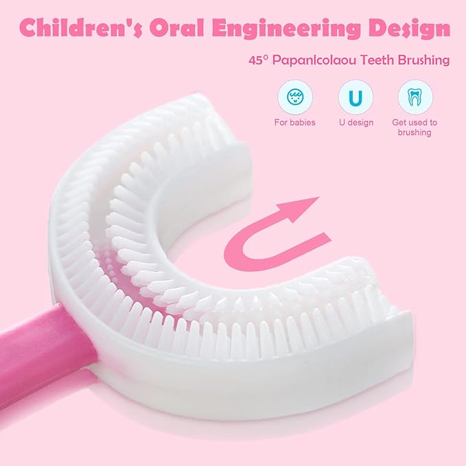 Kids U-Shaped Toothbrush - Zabcart