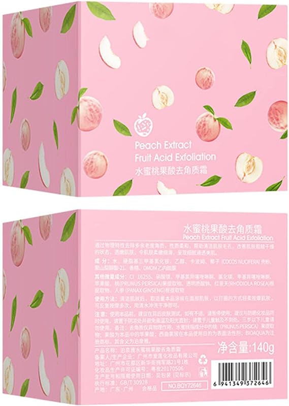 Peach Extract Fruit Acid Exfoliating Face Gel Cream - Zabcart