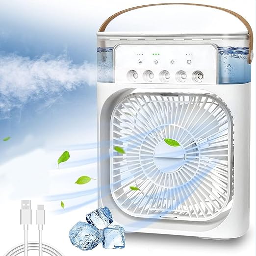 Portable Fan Mini Air Conditioner Fan & Air Cooler - Zabcart