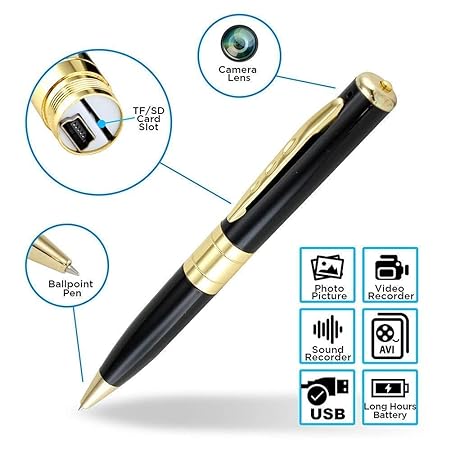 Electric Recording Camera Pen - Zabcart