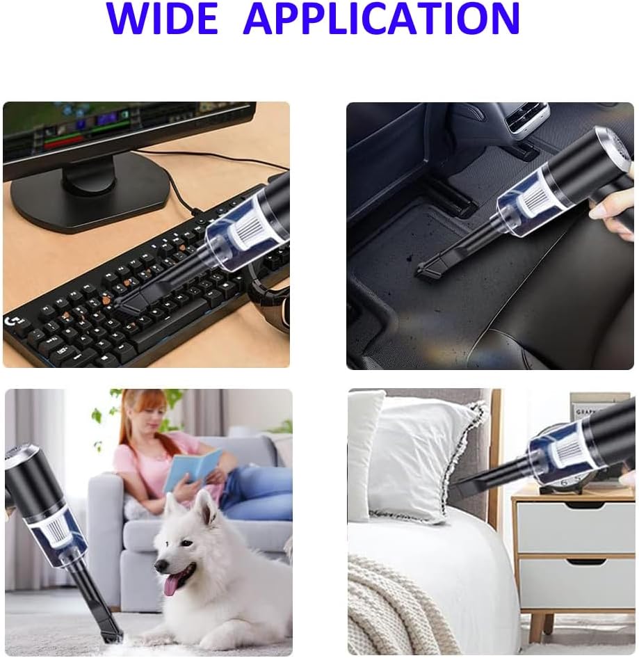 Portable Handheld Vacuum Cleaner - Zabcart