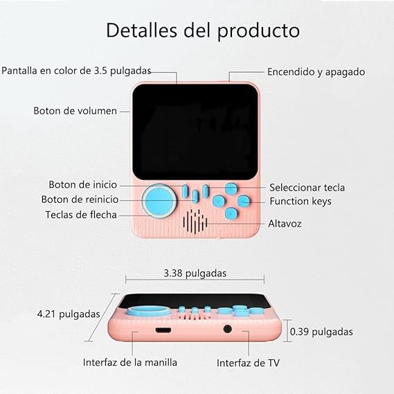 G7 Mini Retro Portable Handheld Game Console - Zabcart