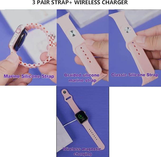 Smart Watch 40mm & Diamond Jewelry Combo - Zabcart