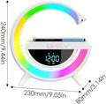 Digital Led Wireless Charger Speaker - Zabcart