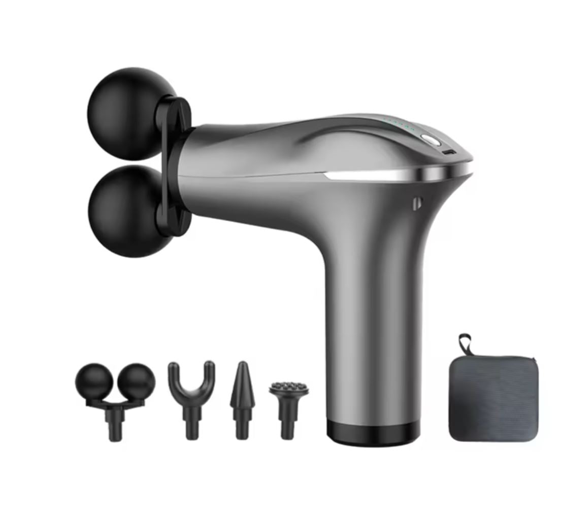 Electric Double Muscles Massager Gun - Zabcart