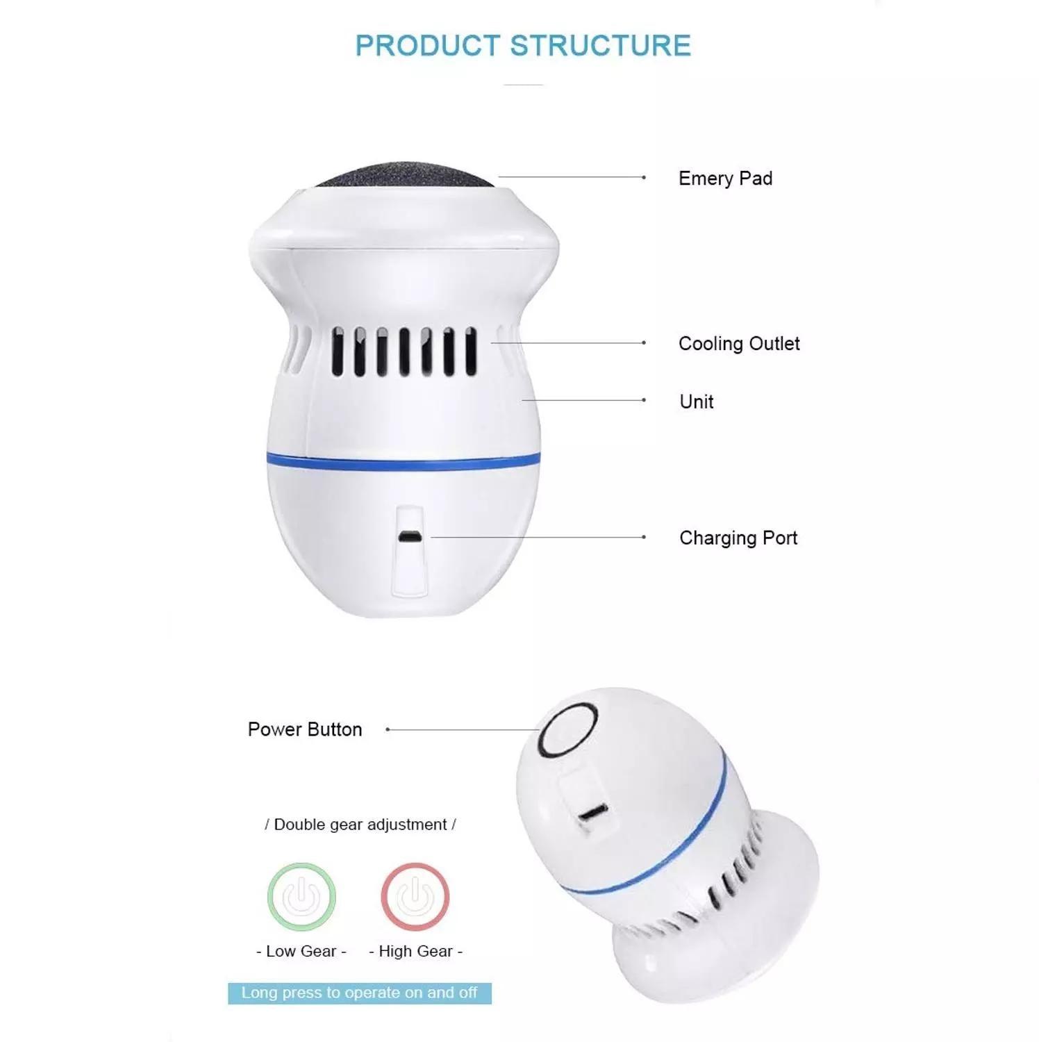 Electric Callus Remover - Zabcart