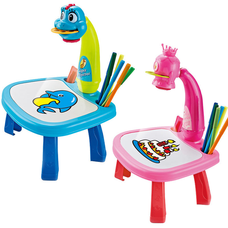 LED Projector Art Painting Table for Kids - Zabcart