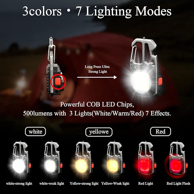 Portable Mini LED Work Light with Tripod - Zabcart