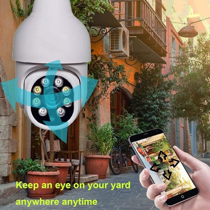 Security Camera with LED Lights - Zabcart