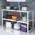 Adjustable Storage Organizer Rack - Zabcart