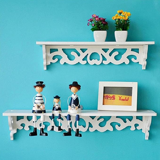 Wood Floating Wall Mounted Shelves - Zabcart