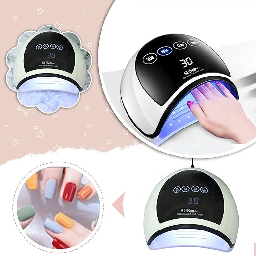 LED Caring Nail Lamp - Zabcart