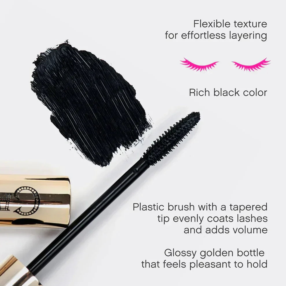 Cabaret Lash-Lengthening Black Mascara - Zabcart