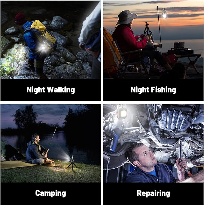 Portable Mini LED Work Light with Tripod - Zabcart