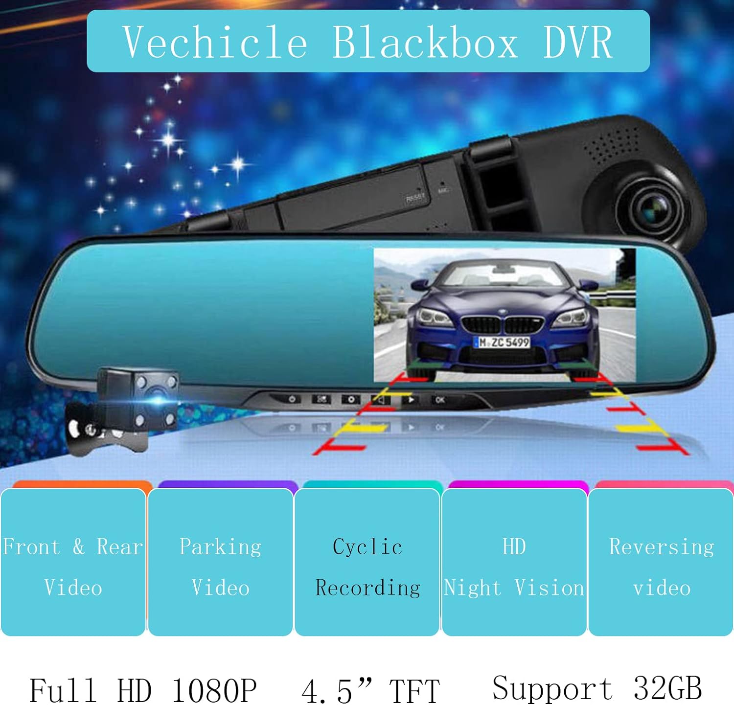 Vehicle Blackbox DVR - Zabcart