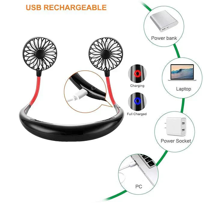 Pinlife Sports Neck Fan - Zabcart