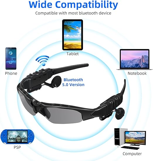 Wireless Bluetooth Headset Sunglasses - Zabcart