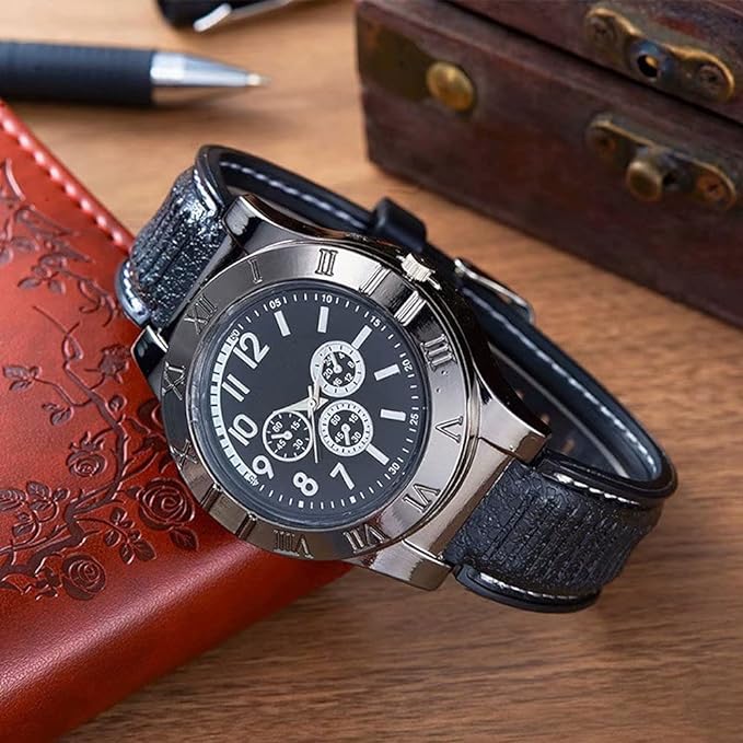 New Military USB Lighter Watch Men's - Zabcart