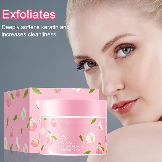 Peach Extract Fruit Acid Exfoliating Face Gel Cream - Zabcart