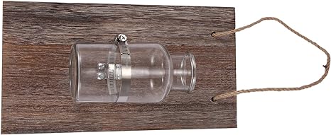 Wall Mount Decoration Piece With Jar - Zabcart