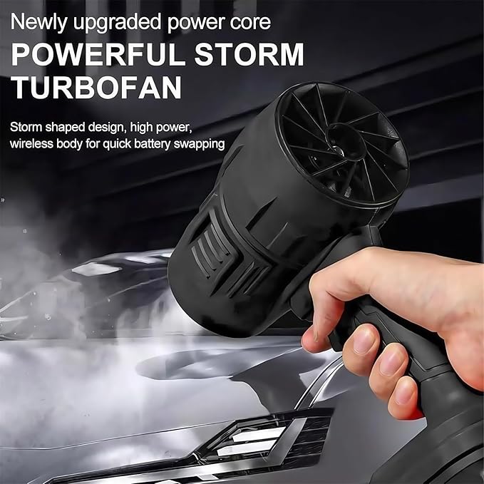 BIXMK Cordless Turbo Jet Air Blower – Stepless Speed - Zabcart