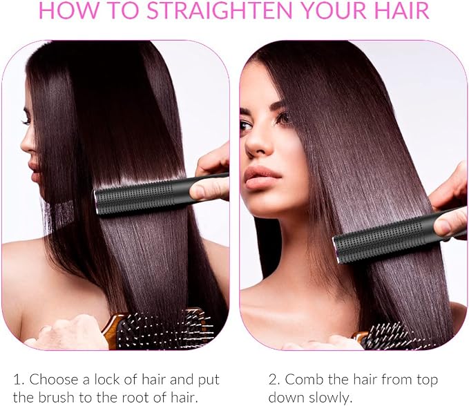 Hair Curler Brush - Zabcart