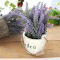 Artificial Lavender Plant Flowers - Zabcart