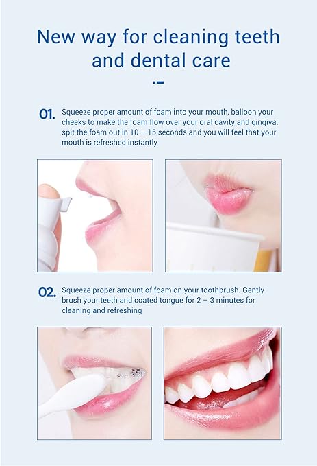 Teeth Whitening Mousse - Zabcart