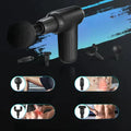 MUSCLE MASSAGE GUN WITH 4 HEADS - Zabcart