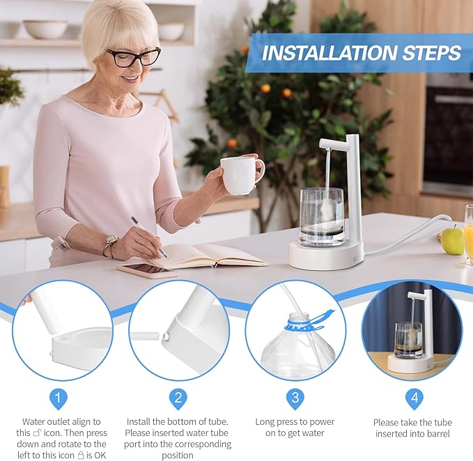 Portable Electric Water Dispenser - Zabcart