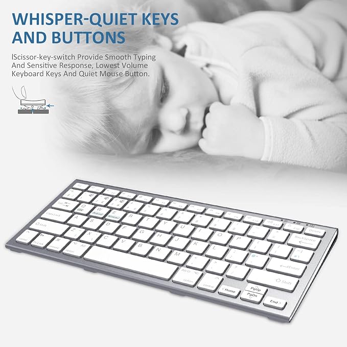Wireless Bluetooth Keyboard - Zabcart