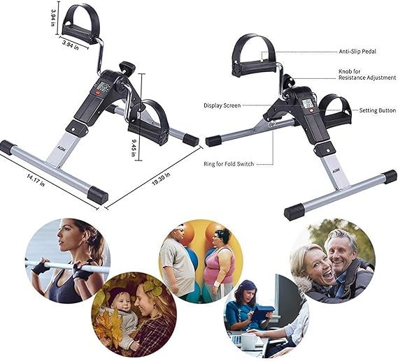 Mini Portable Bike Exercise - Zabcart