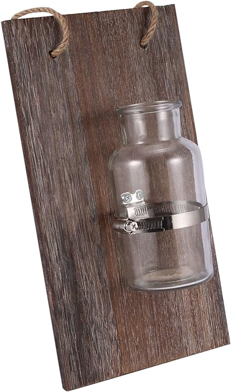 Wall Mount Decoration Piece With Jar - Zabcart