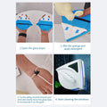 Doublefaced Glass Cleaner Magnetic - Zabcart