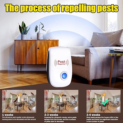 Ultrasonic Pest Repeller - Zabcart