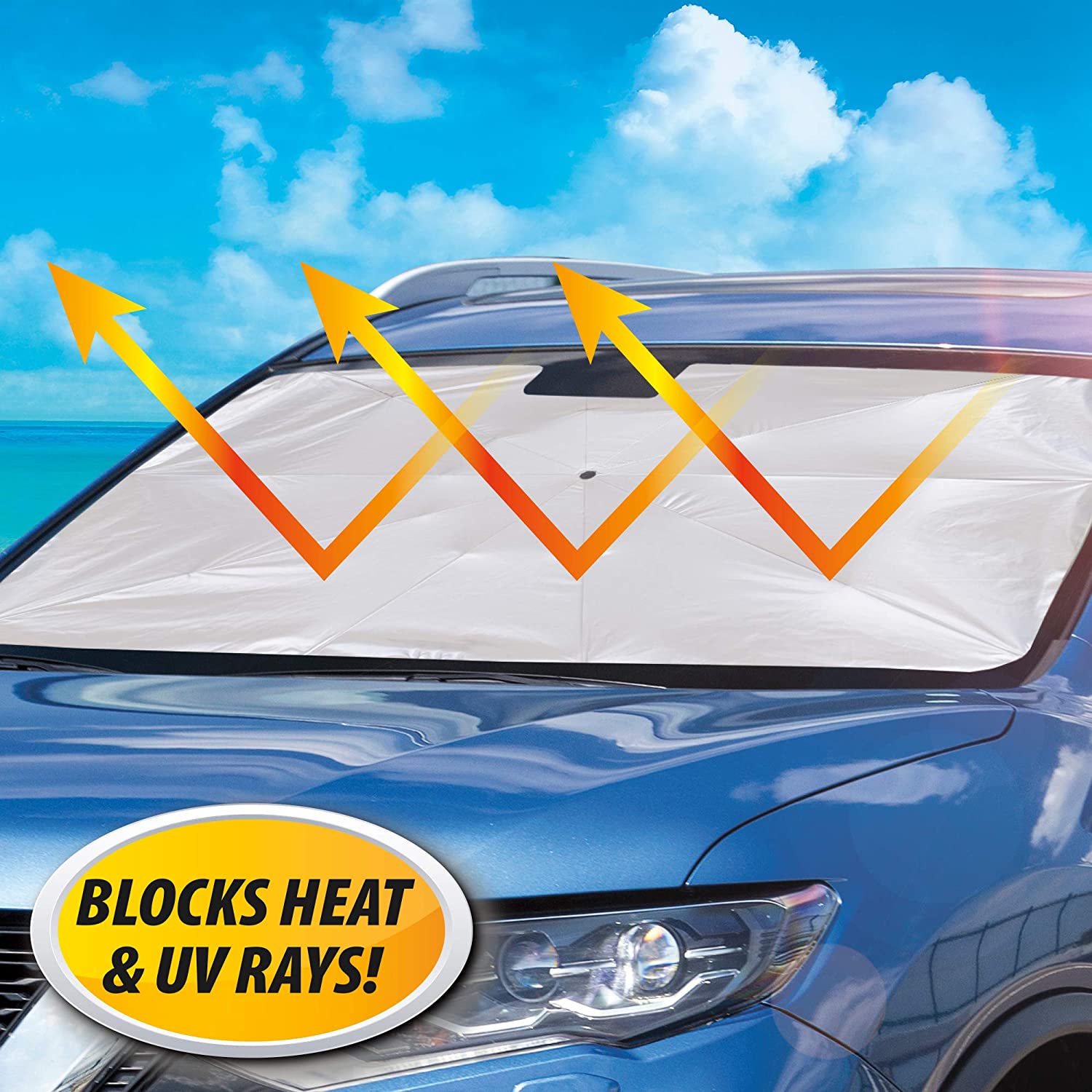 Car Windshield Sun Shade - Zabcart