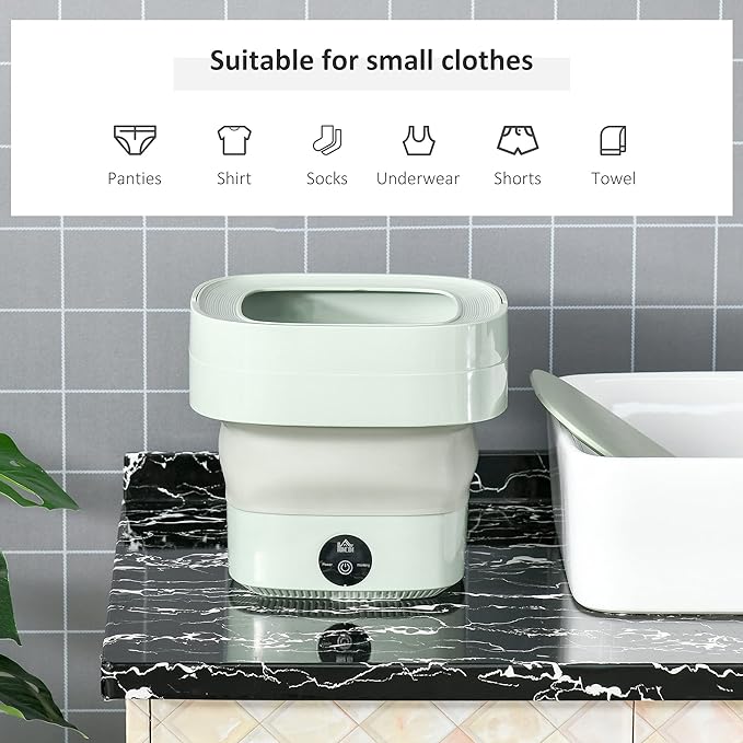 Foldable Mini Laundry Machine - Zabcart