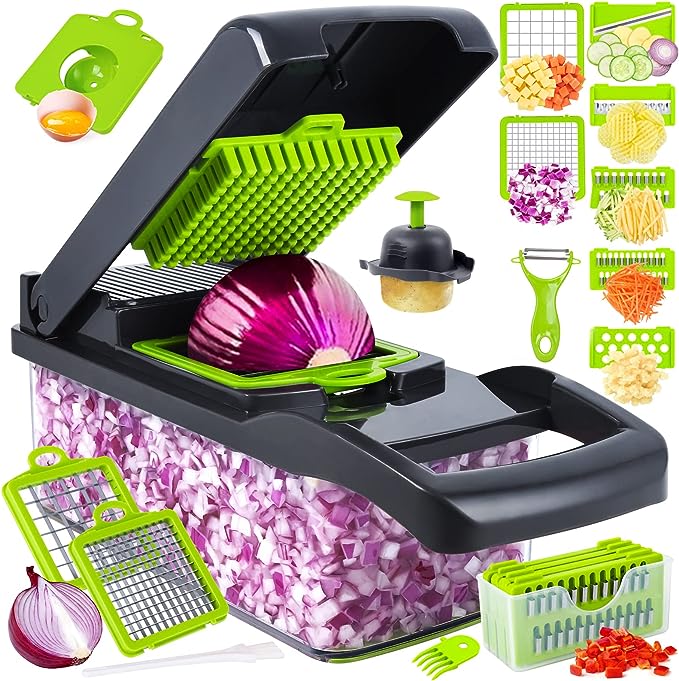 Vegetable Cutter Chopper and Slicer - Zabcart