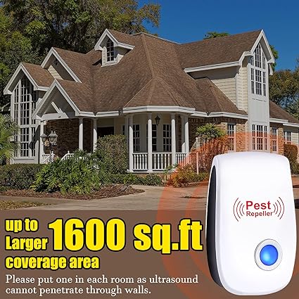 Ultrasonic Pest Repeller - Zabcart