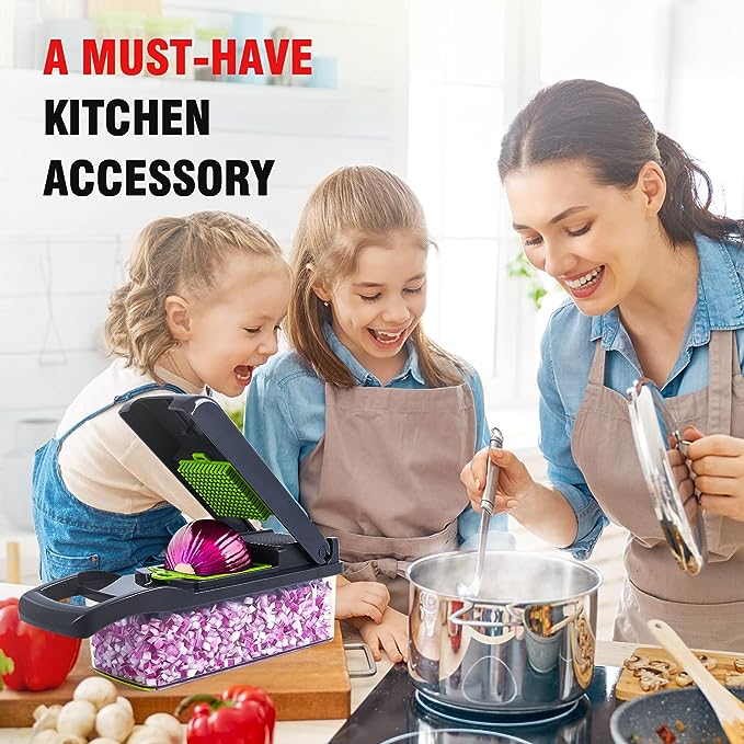 Vegetable Cutter Chopper and Slicer - Zabcart