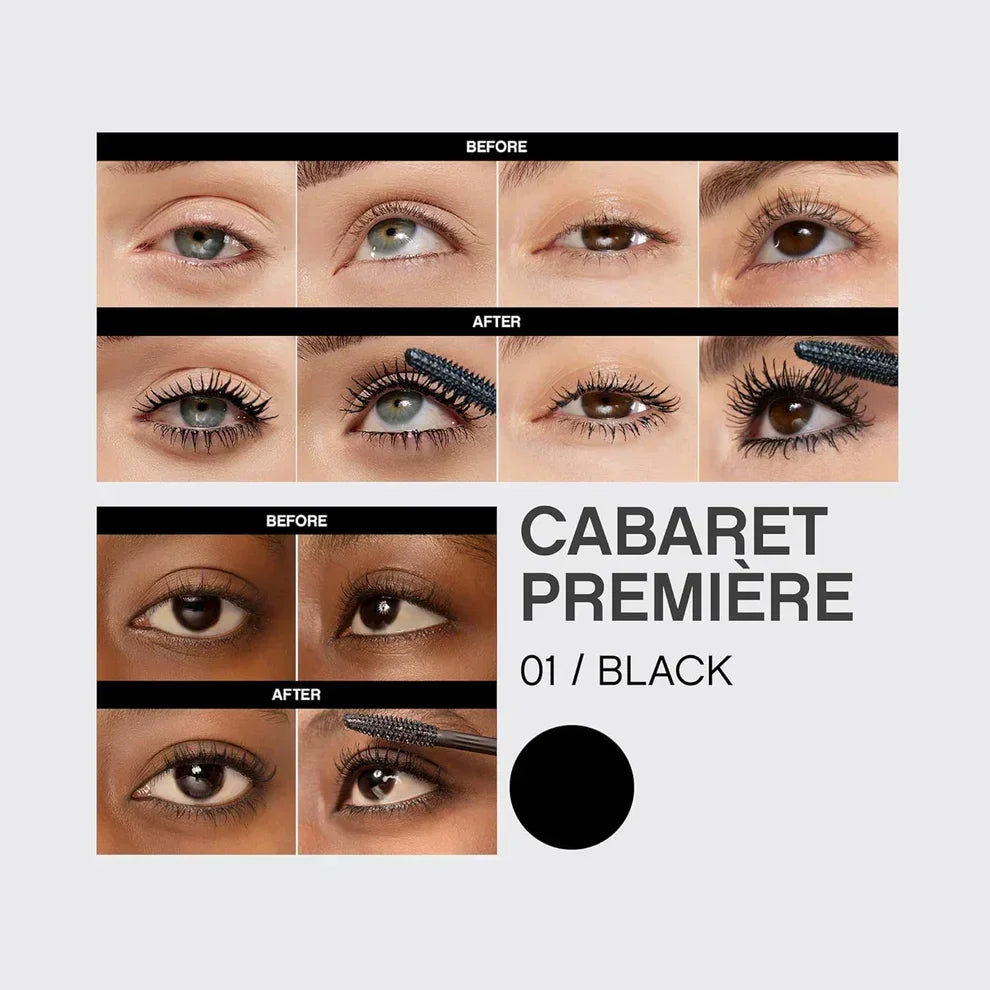 Cabaret Lash-Lengthening Black Mascara - Zabcart